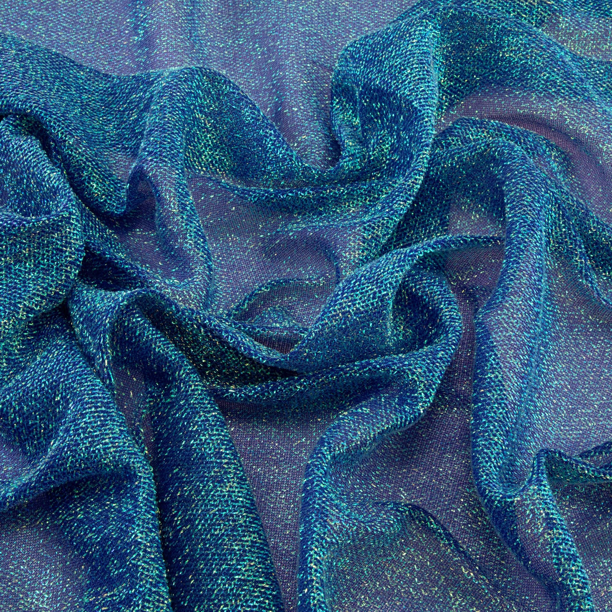 Cosplay by Yaya Han Blue Illusion Gradient Mesh Fabric